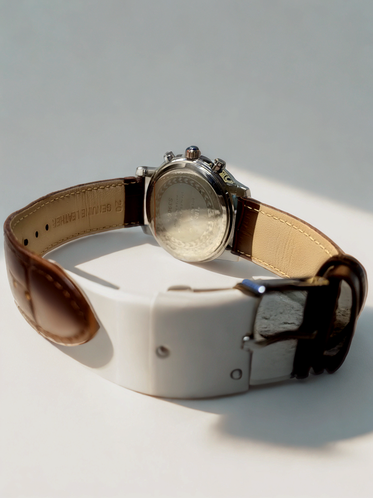 Leather Ibso Chronograph -Brown