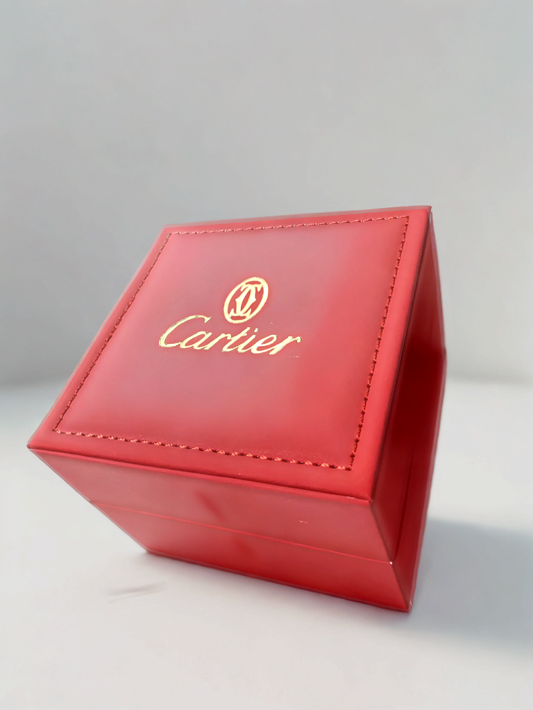 Leather Cartier Santos -Black