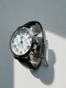 Leather Ibso Chronograph -Black