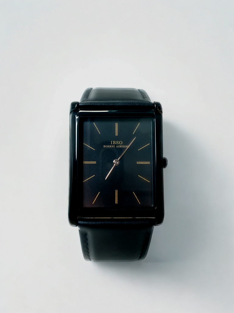 Leather Ibso -Black copper